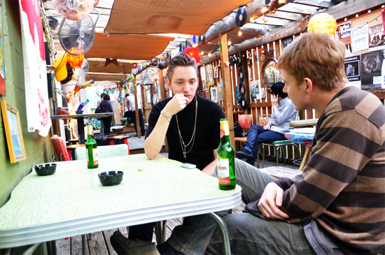 drinks with | the xx (photo credit: Logan Matheny)