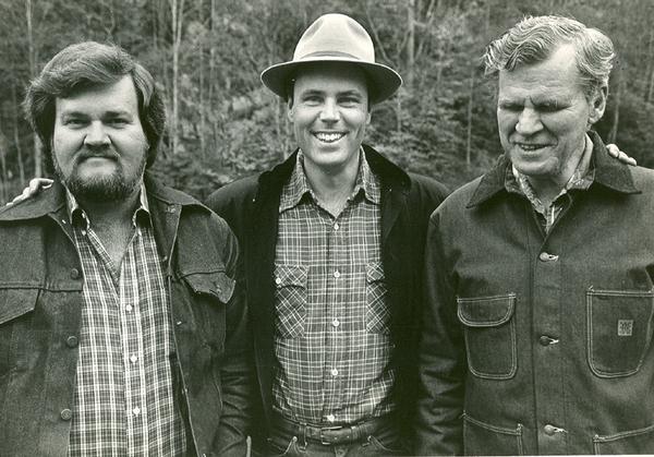 Merle Watson, David Holt and Doc Watson