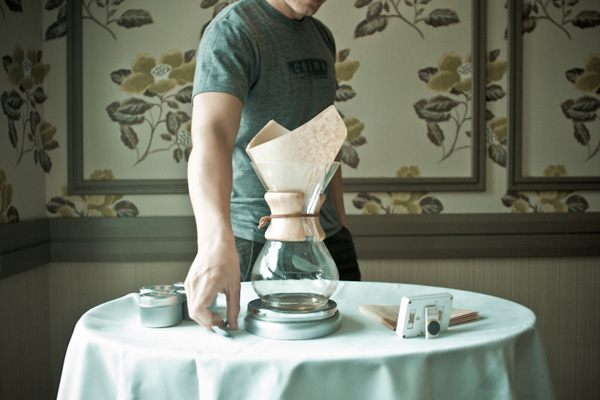 chemex from Crema | drinks with: marc maron